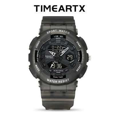 Relógio Masculino TIMEARTX Digital LED à Prova d'Água