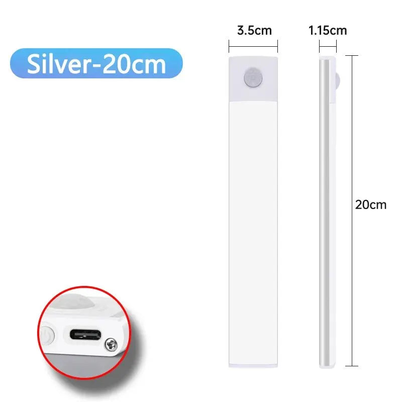 Luzes de Armário com Sensor de Movimento LED Sem Fio